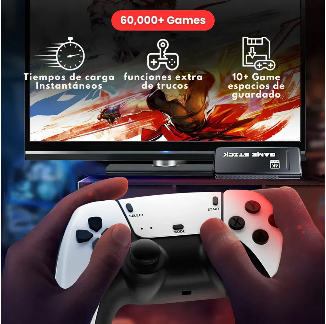🎮 RetroBox 60K: La consola retro que se está agotando en Colombia ✨ Revive tu infancia con más de 60.000 juegos clásicos
